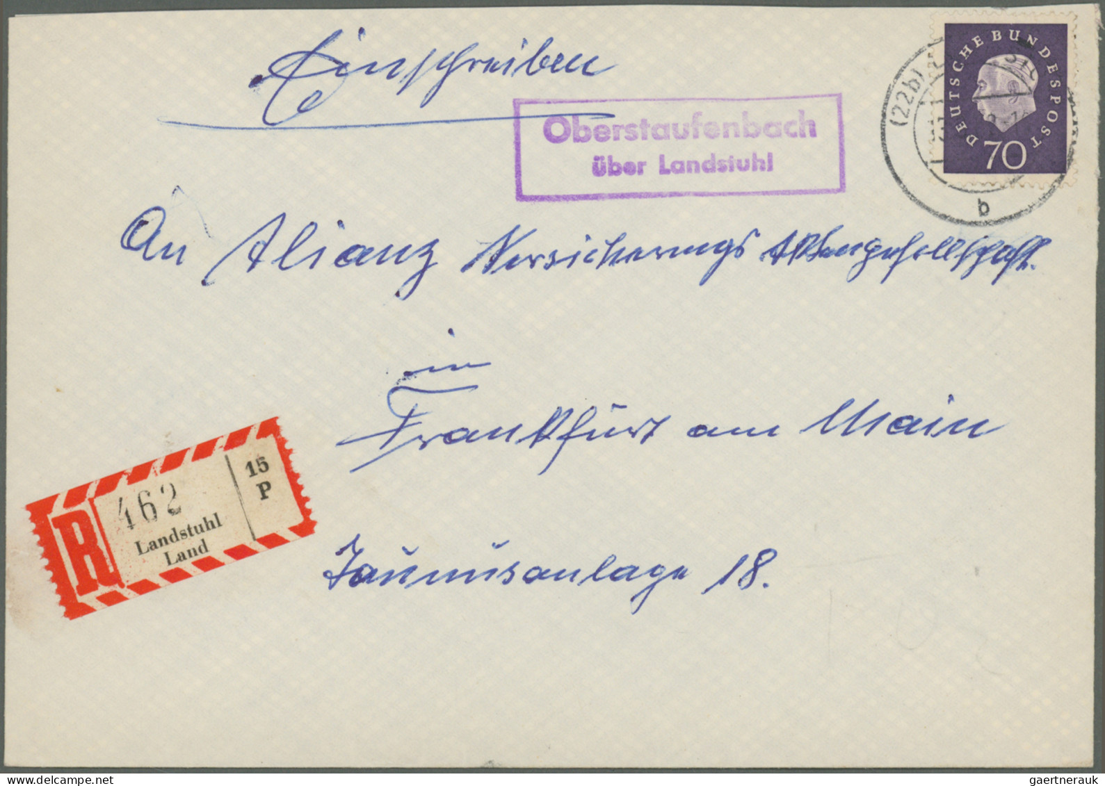 Heimat: Rheinland-Pfalz: 1932/1963, Landpoststempel (Posthilfsstellenstempel), V - Other