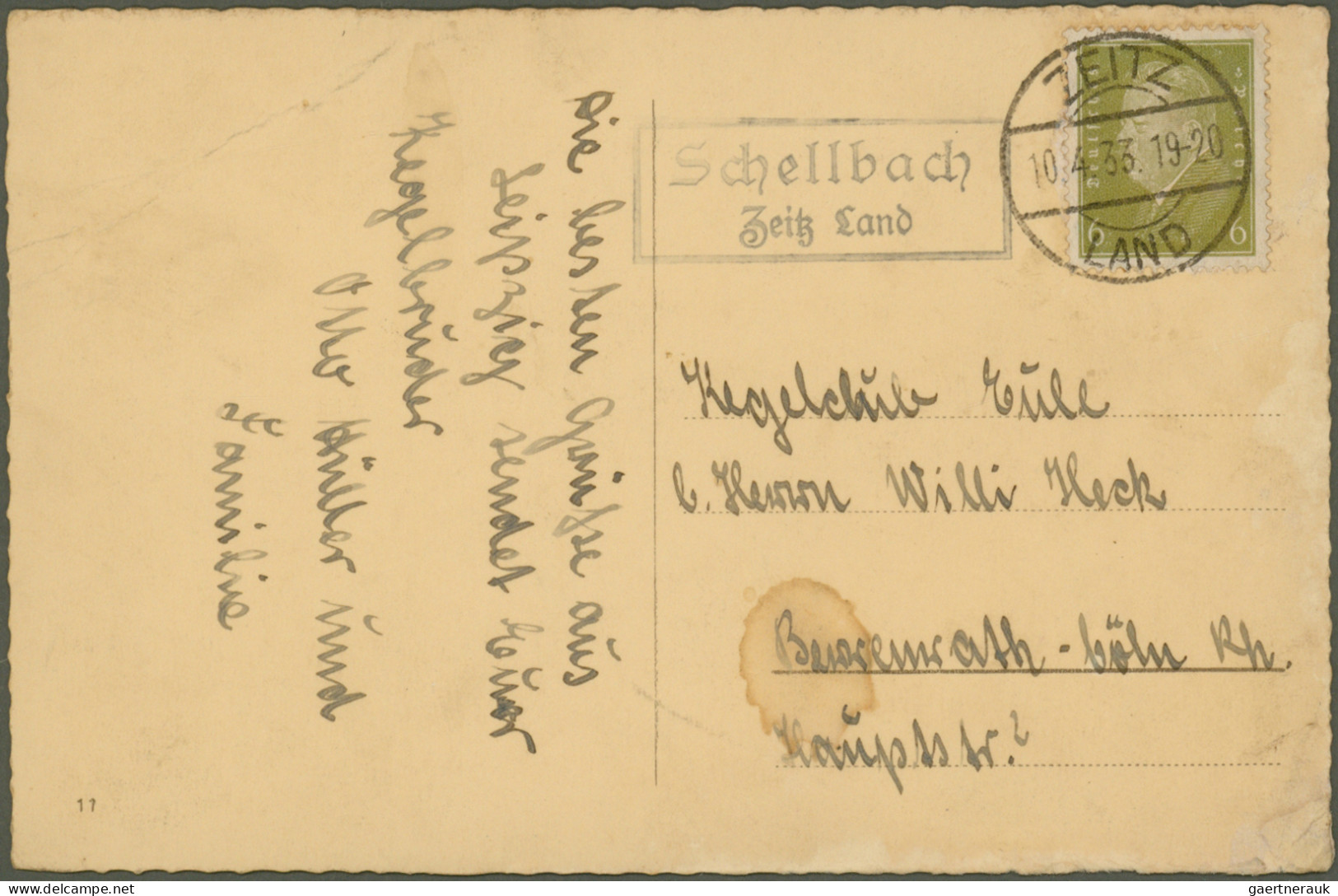 Heimat: Sachsen: 1930/1991, Landpoststempel (Posthilfsstellenstempel), Sachsen, - Sonstige