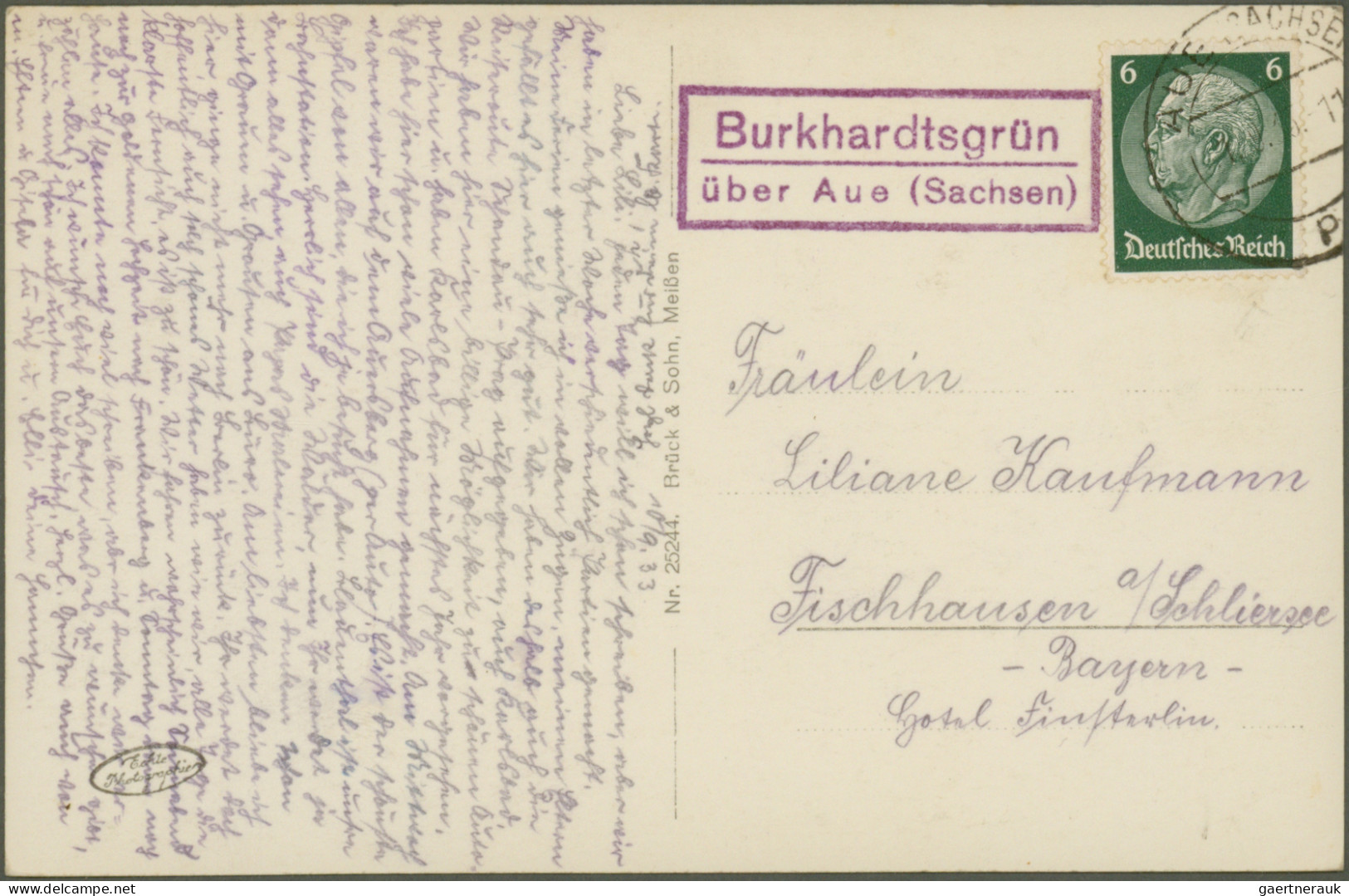 Heimat: Sachsen: 1930/1991, Landpoststempel (Posthilfsstellenstempel), Sachsen,