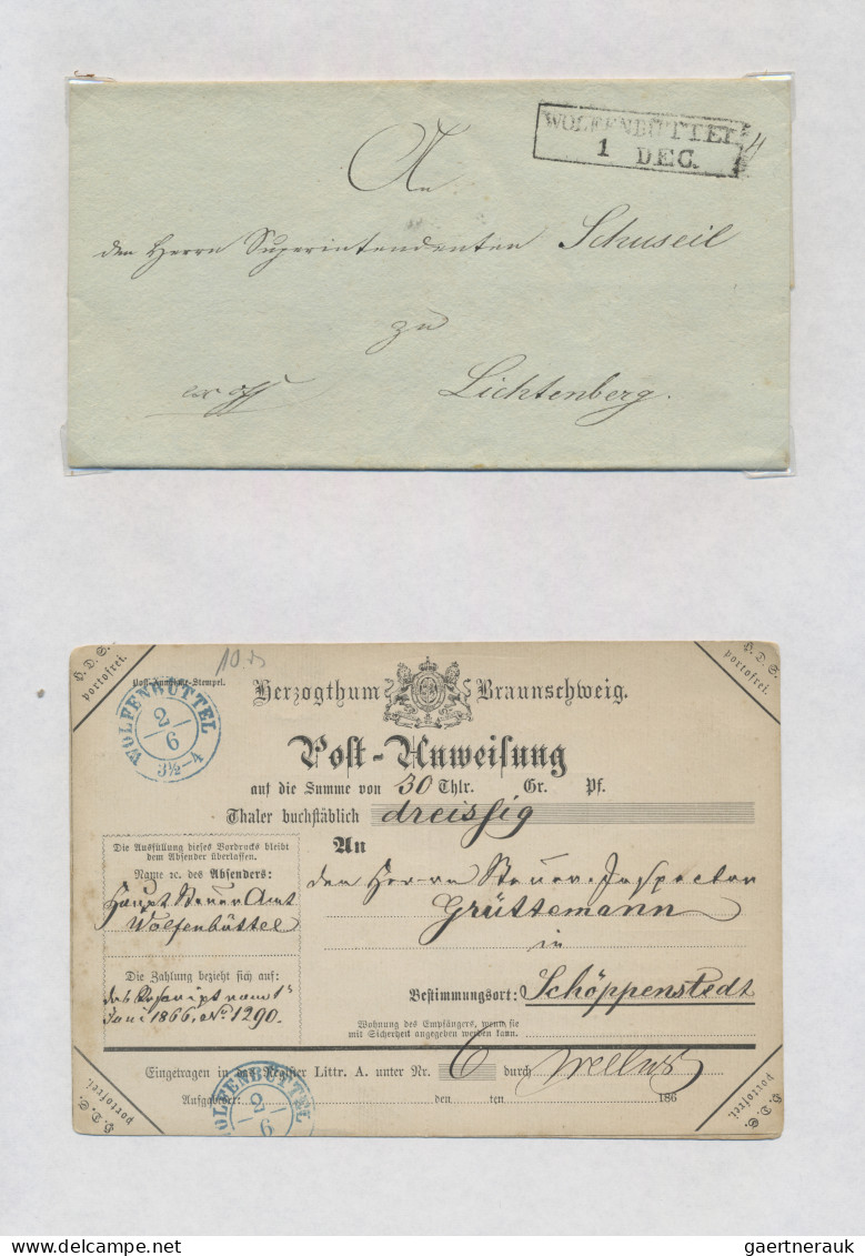 Altdeutschland - Vorphila: 1820/1850 Ca., Saubere Sammlung Mit über 145 Vorphila - Prephilately