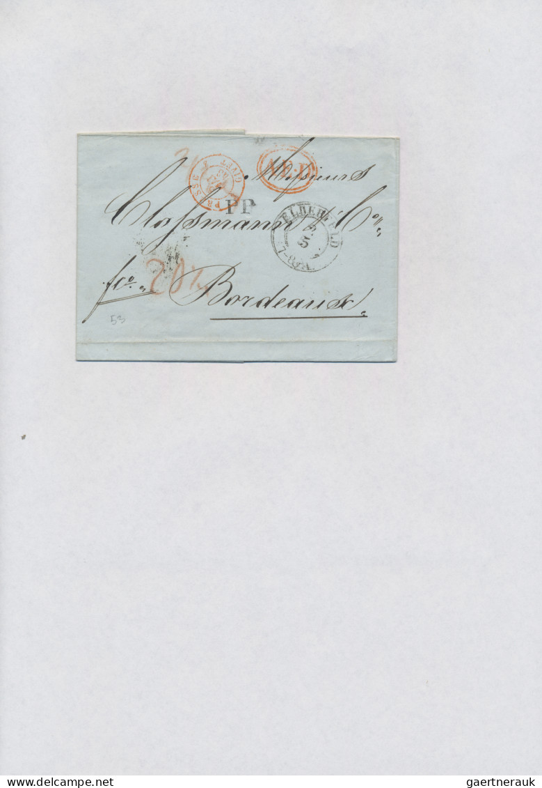 Altdeutschland - Vorphila: 1820/1850 Ca., Saubere Sammlung Mit über 145 Vorphila - Prephilately
