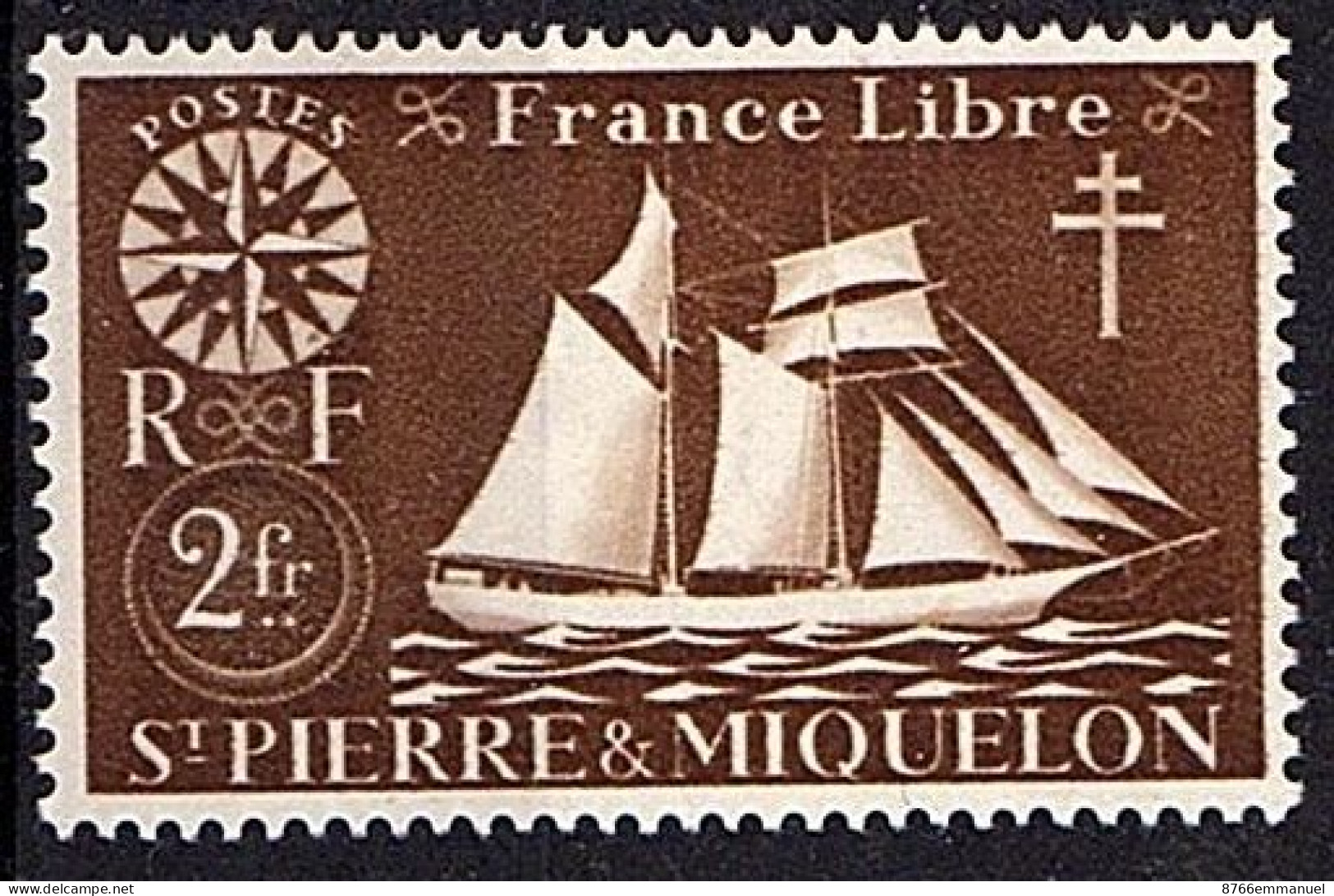 SAINT-PIERRE-ET-MIQUELON N°304 N* - Ongebruikt