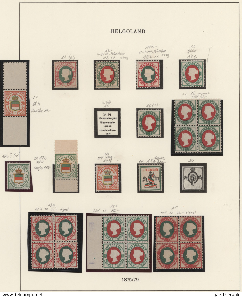 Altdeutschland: 1850/70, Interessante Sammlung Der Altdeutschen Staaten In Ungeb - Sammlungen