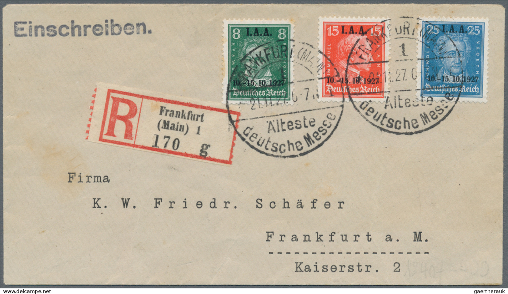 Altdeutschland Und Deutsches Reich: 1850/1930 (ca.), Partie Von Ca. 118 Briefen - Colecciones