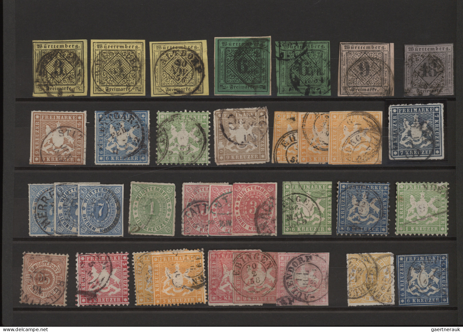 Altdeutschland Und Deutsches Reich: 1858/1872, Lagerposten Verschiedener Staaten - Collections