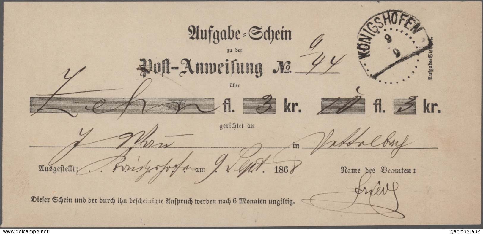 Bayern - Vorphilatelie: 1820/1870 (ca.) über 100 Bayrische Post- Und Aufgabensch - Sammlungen