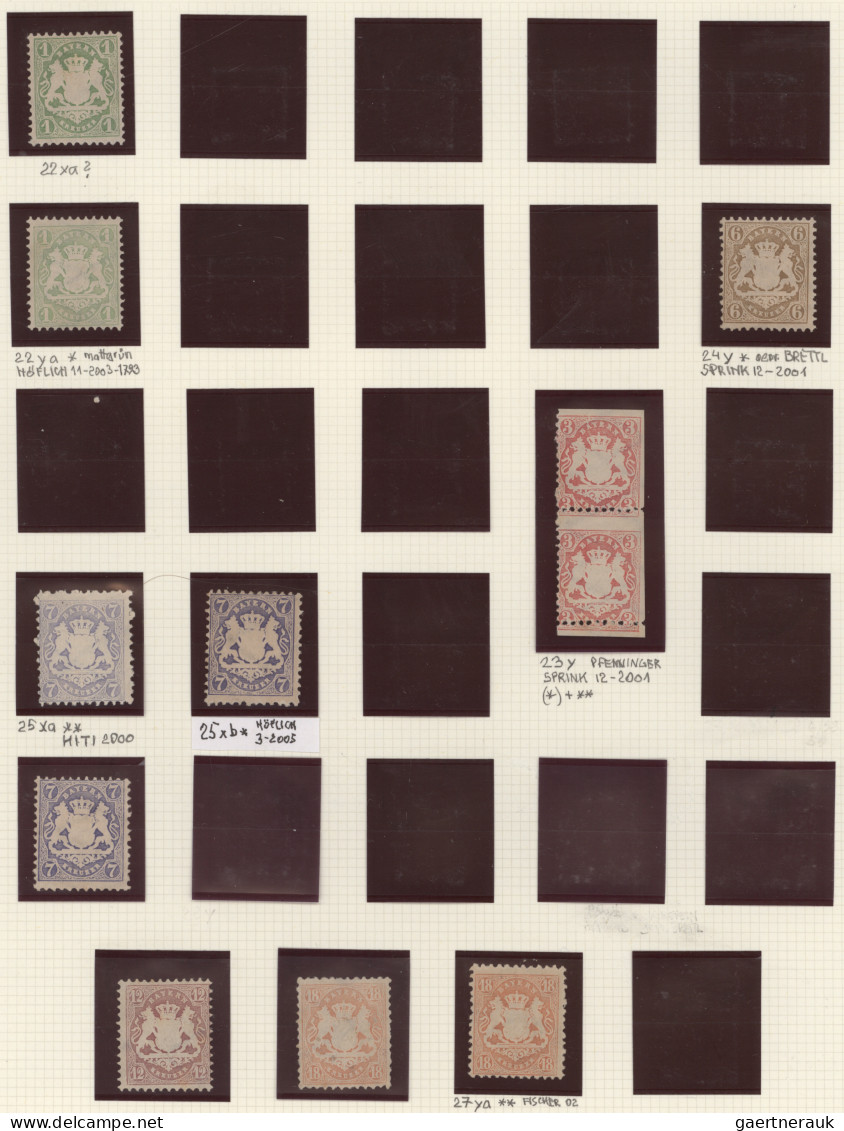 Bayern - Marken und Briefe: 1849-1920, umfangreiche Sammlung im Album, sehr schö