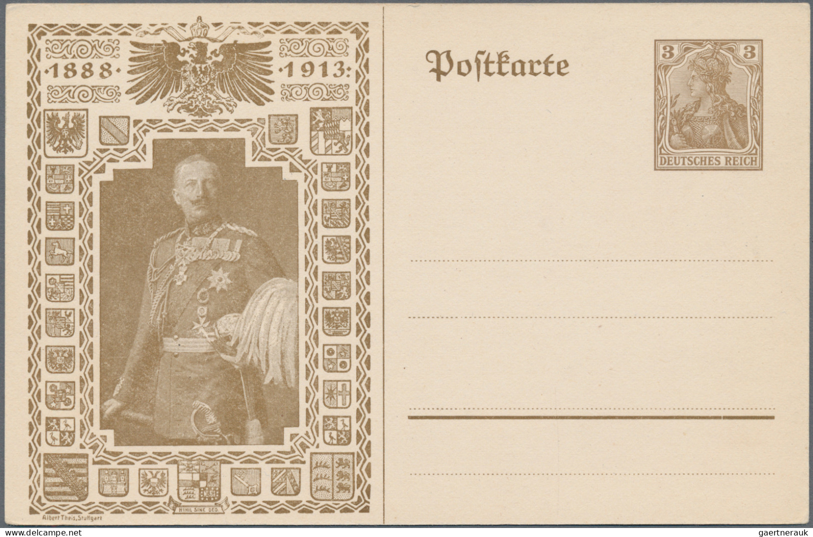 Deutsches Reich: 1872/1932, Partie von ca. 250 Briefen und Karten, unterschiedli