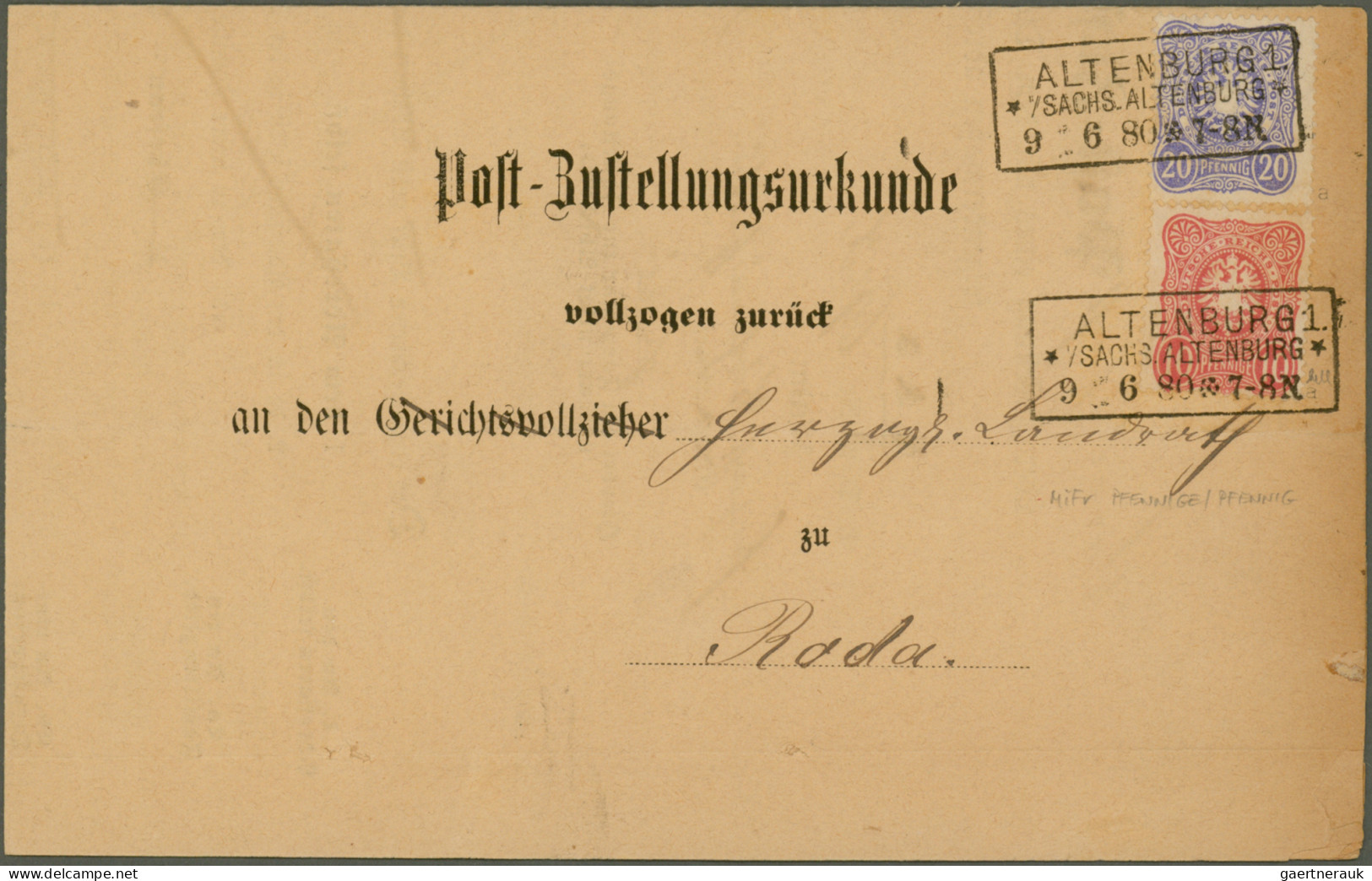 Deutsches Reich: 1880/1918 (ca.), Vielseitige Partie Von über 200 Briefen, Karte - Sammlungen