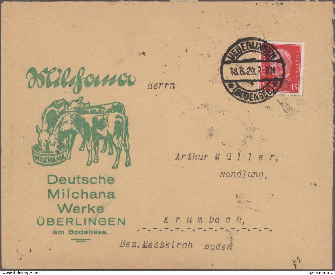 Deutsches Reich: 1874/1944, Umfangreiche Partie Von Ca. 560 Briefen Und Karten M - Colecciones