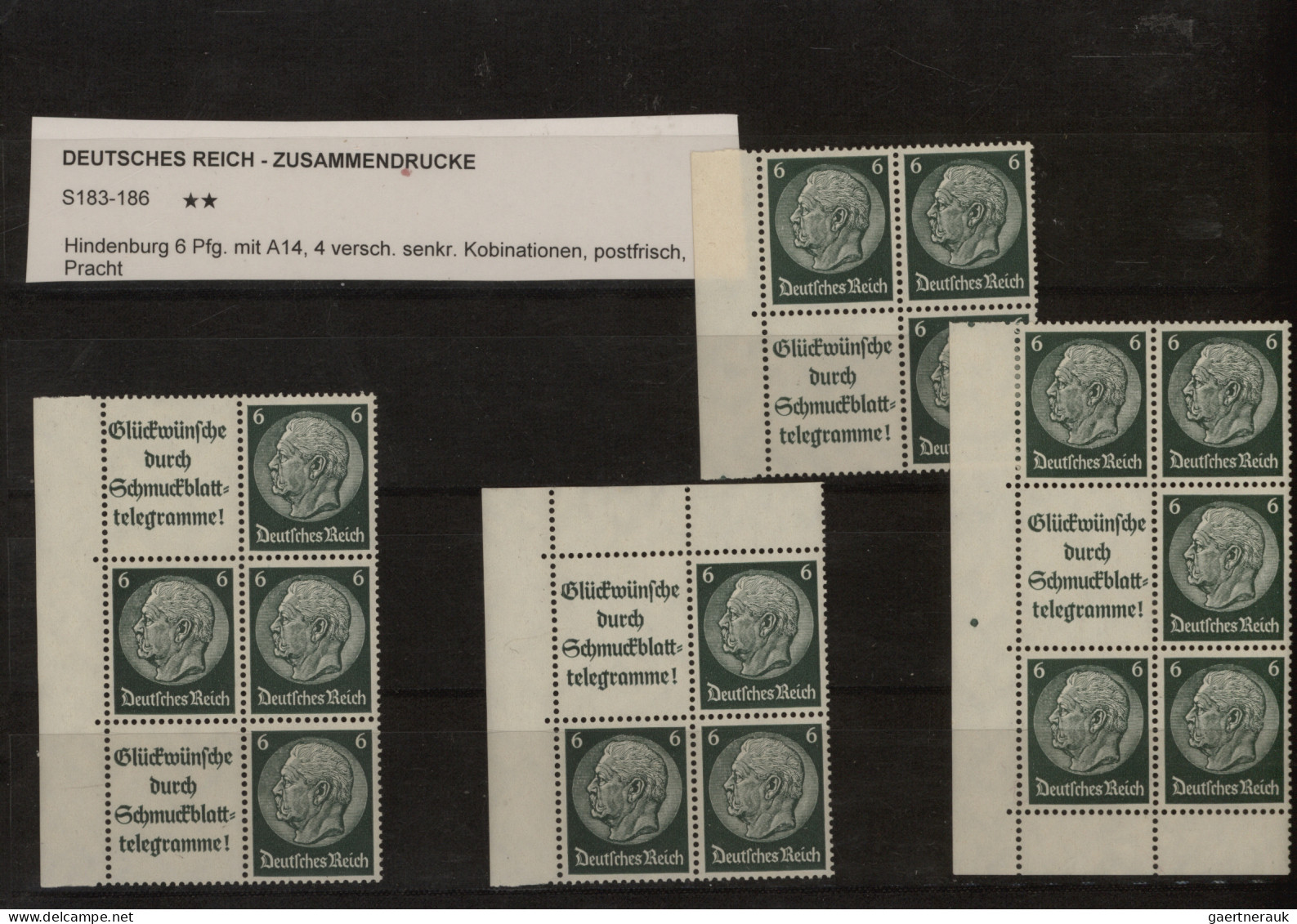 Deutsches Reich: 1899/1945 (ca.), Sammlungspartie In Alben Und Auf Steckkarten, - Collections