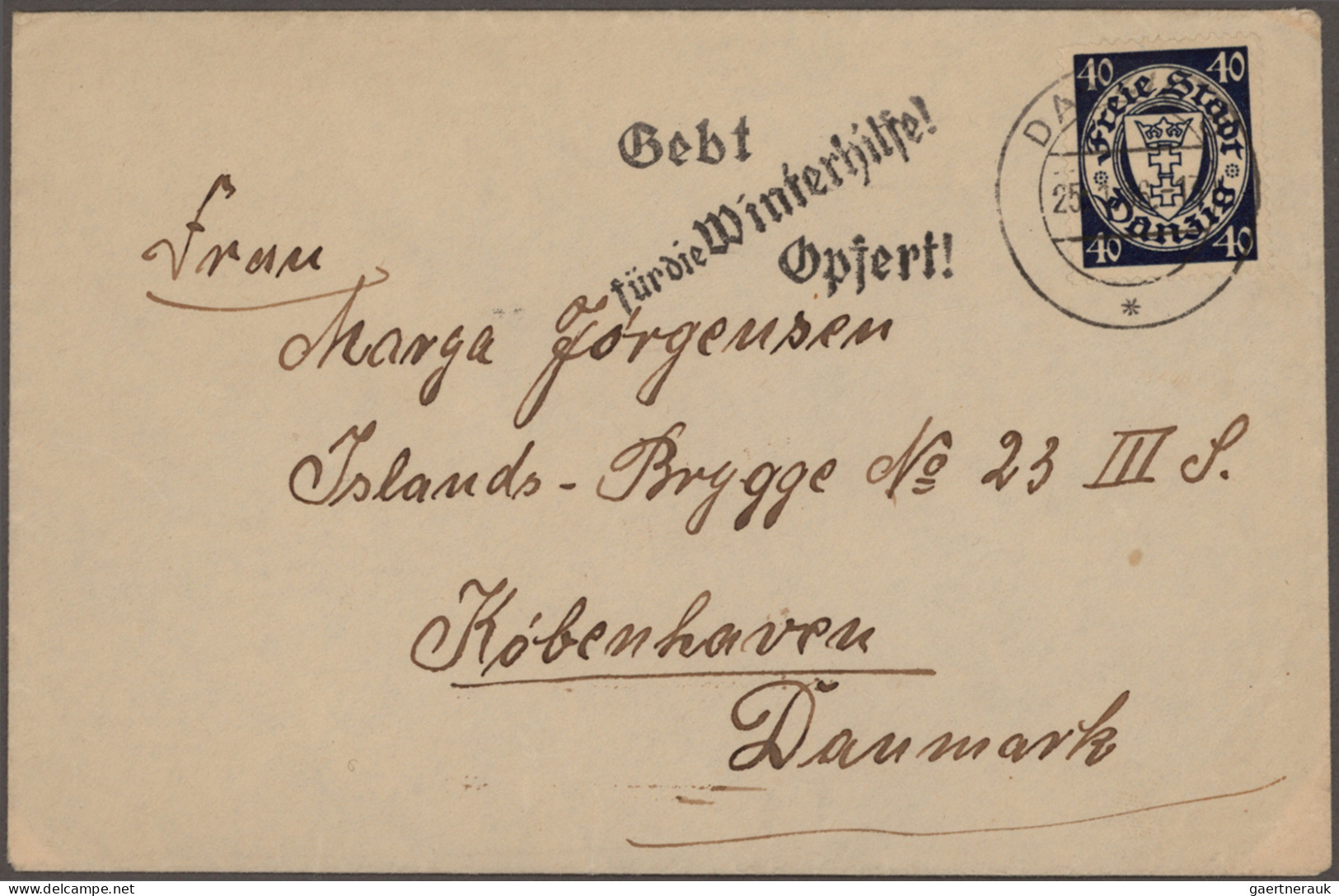 Deutsches Reich: 1872-1945 Mehr Als 60 Briefe, Postkarten, Ganzsachen Und Ansich - Sammlungen