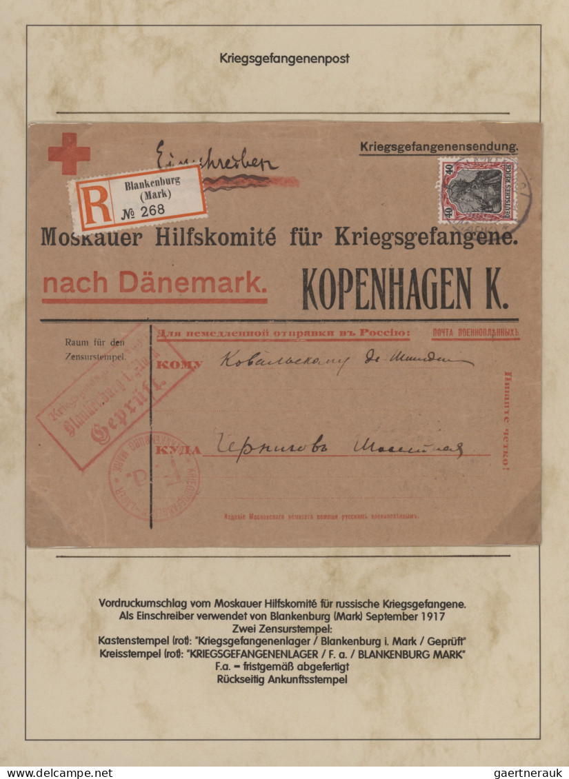 Deutsches Reich - Germania: 1900-1920 (ca), Germania-Ausgaben, Spezialsammlung G - Colecciones