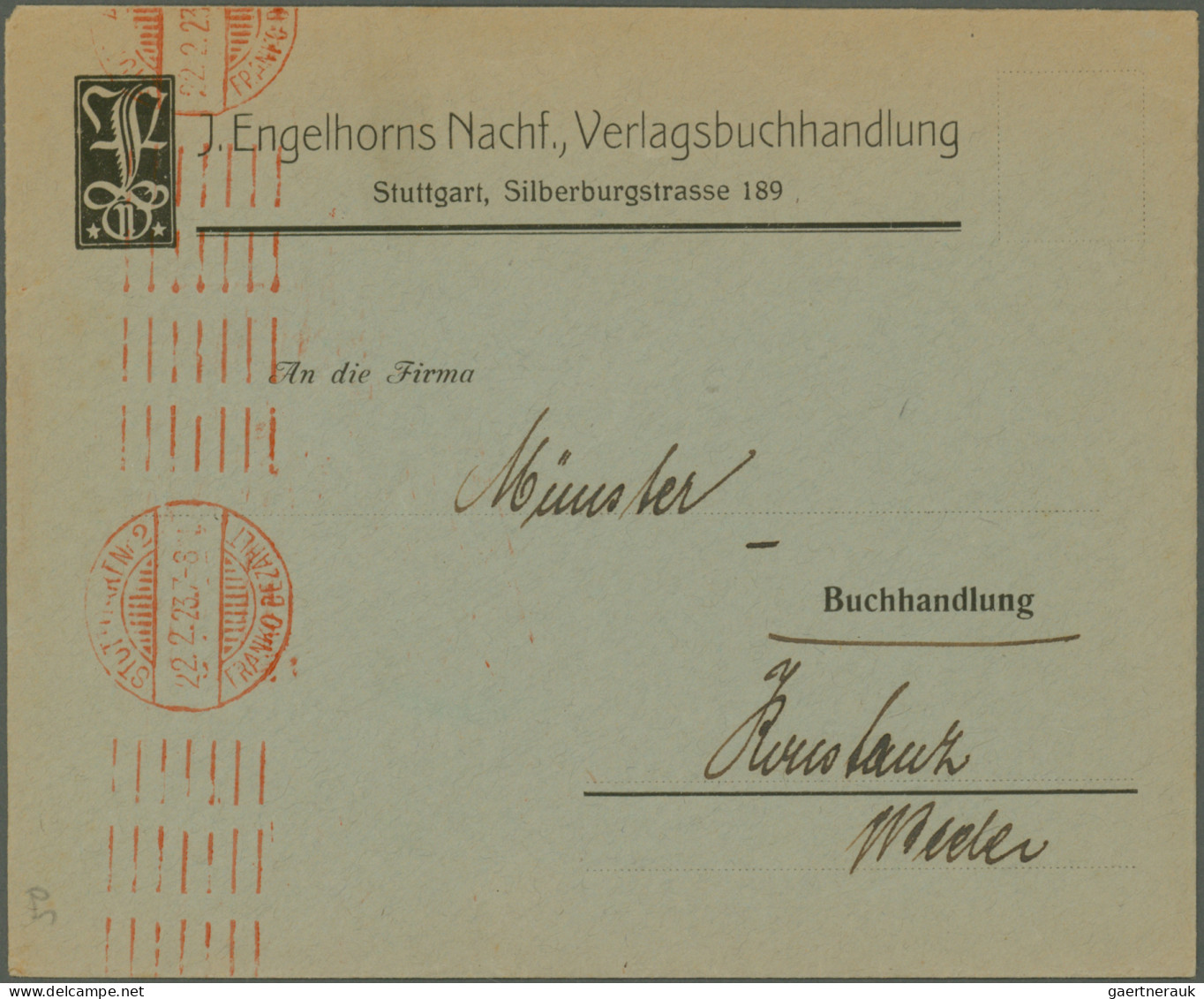 Deutsches Reich - Inflation: 1920/1923, vielseitige Partie von ca. 150 Briefen u