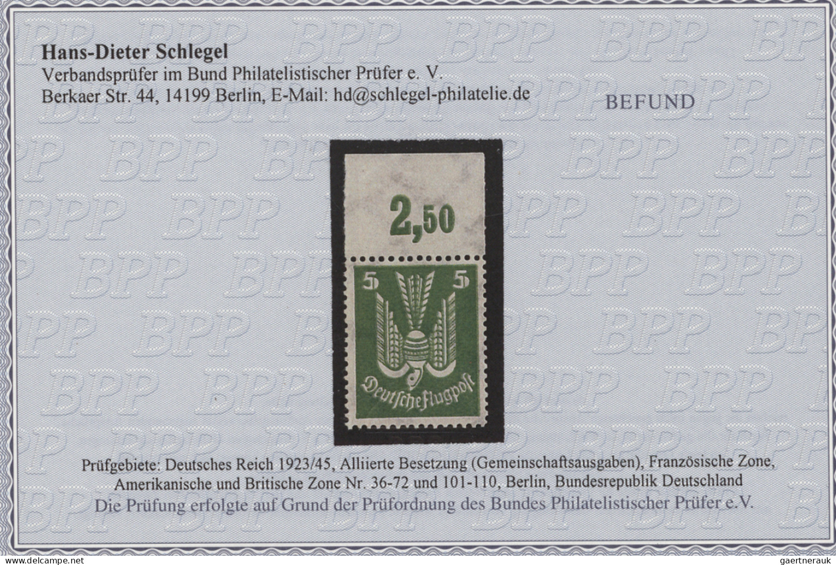 Deutsches Reich - Weimar: 1916/1932, Gute Ungebrauchte/postfrische Sammlung Ab D - Sammlungen