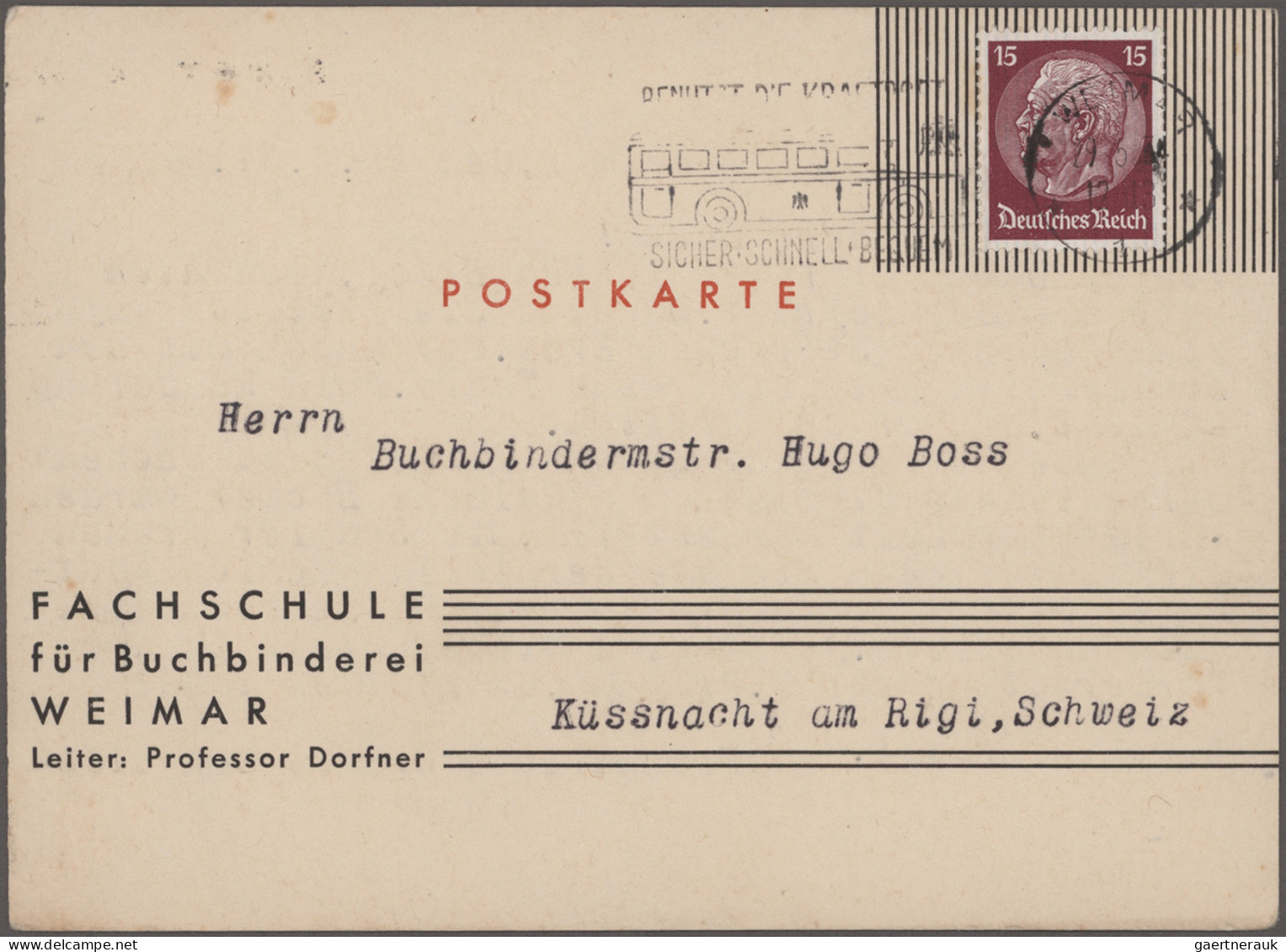 Deutsches Reich - 3. Reich: 1933/1944, Partie Von 31 Briefen Und Karten Mit Inte - Lettres & Documents