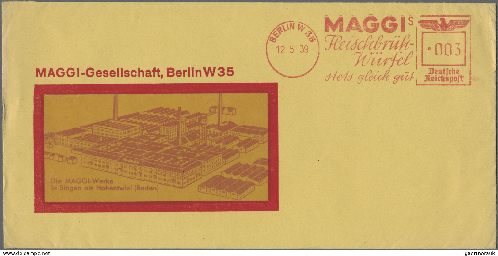 Deutsches Reich - 3. Reich: 1934/1941, Partie Von Ca. 104 Bedarfsbriefen Mit Fre - Covers & Documents