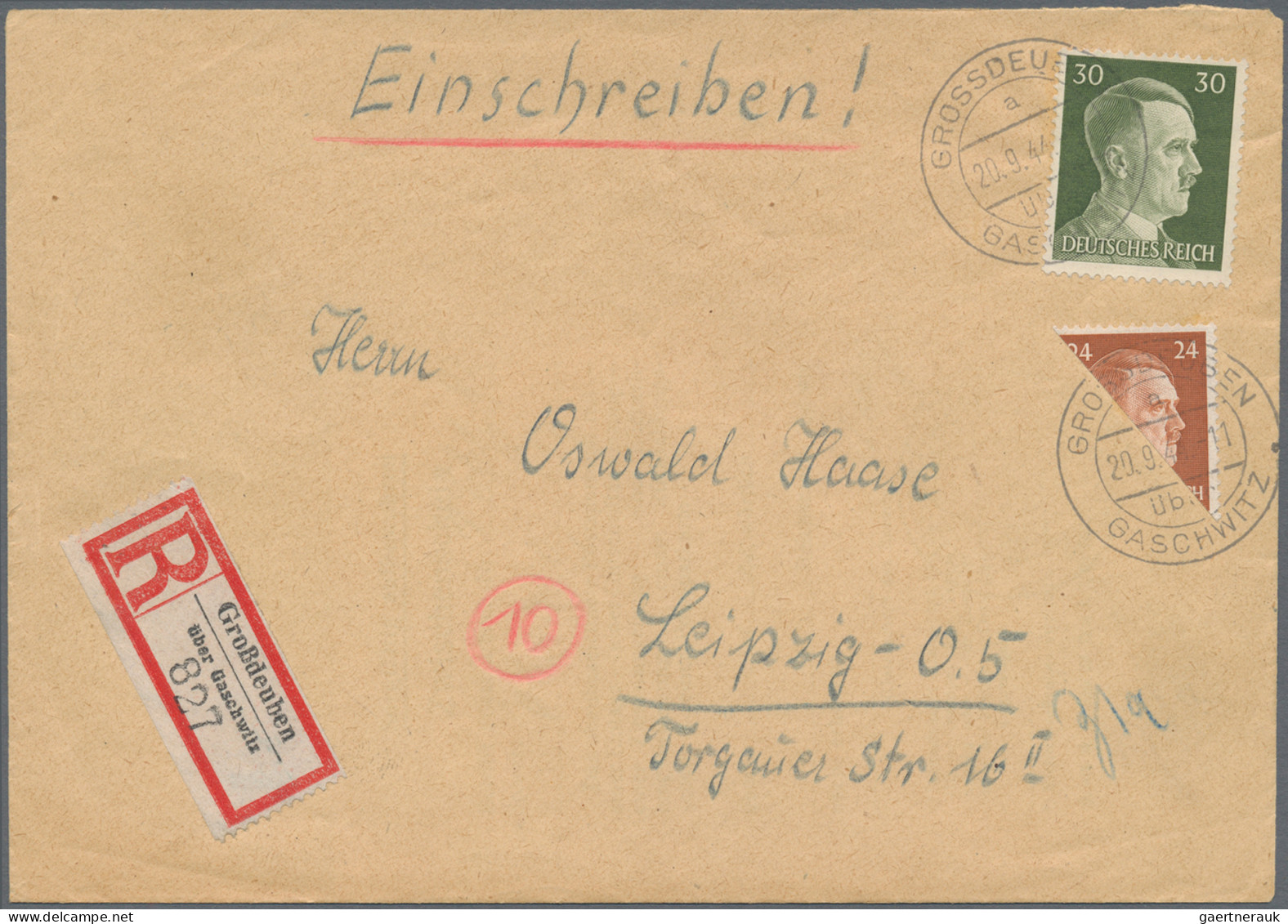 Deutsches Reich - 3. Reich: 1934/1944, Umfangreicher Und Vielseitiger Bestand Mi - Lettres & Documents