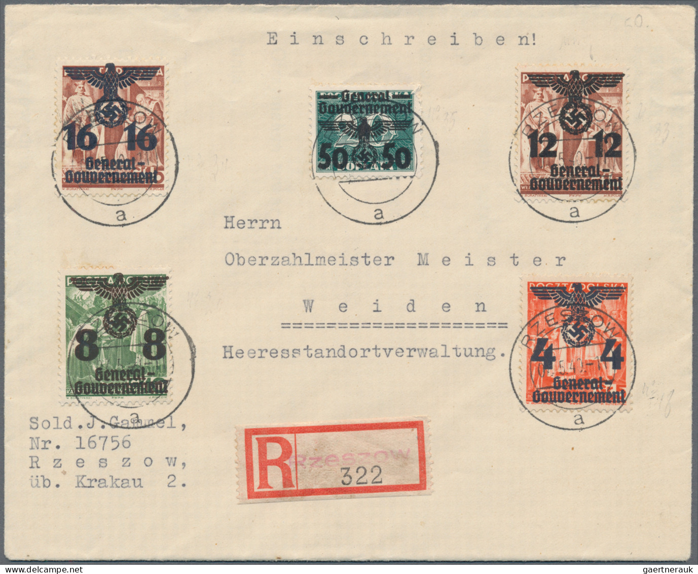 Deutsches Reich - 3. Reich: 1934/1944, umfangreicher und vielseitiger Bestand mi