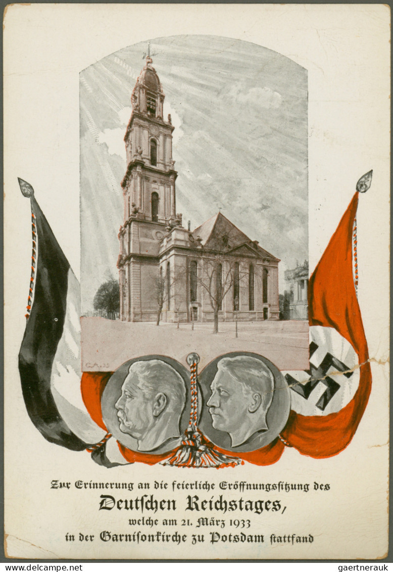 Deutsches Reich - 3. Reich: 1934/1944, Vielseitige Partie Von Ca. 130 Briefen Un - Covers & Documents