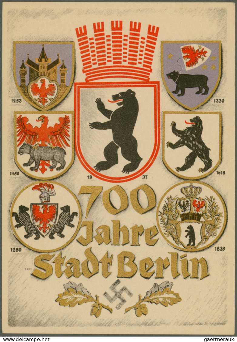 Deutsches Reich - 3. Reich: 1934/1944, Vielseitige Partie Von Ca. 130 Briefen Un - Cartas & Documentos