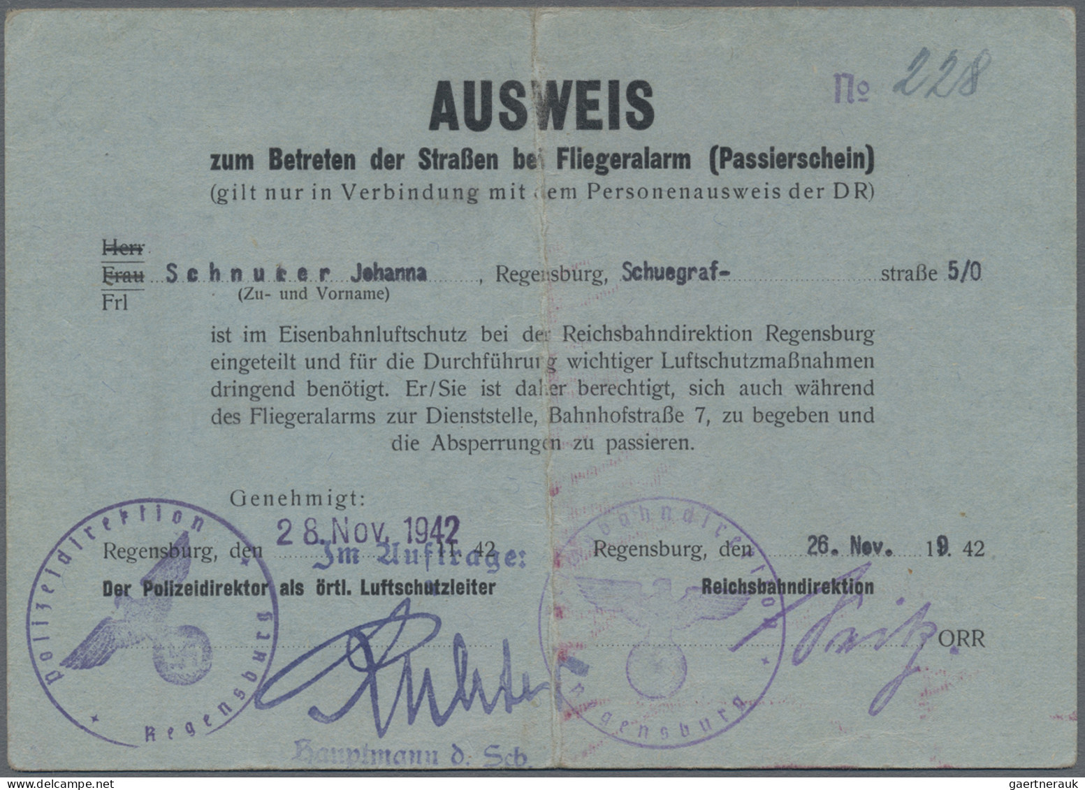 Deutsches Reich - 3. Reich: 1935/1945, Konvolut Mit Meist Belegen Und Einigen Lo - Lettres & Documents