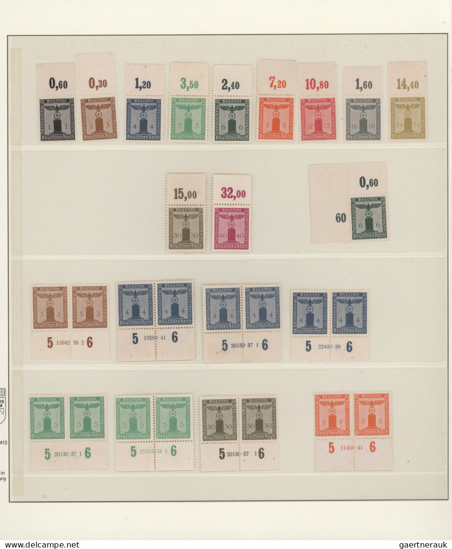 Deutsches Reich - Dienstmarken: 1903/1944, Gehaltvolle Spezialsammlung Der Diens - Dienstzegels