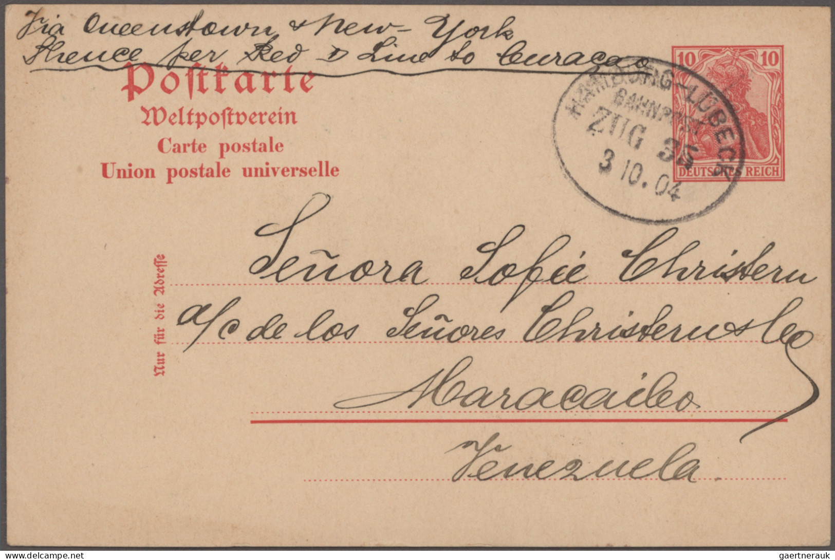 Deutsches Reich - Ganzsachen: 1872/1921, umfangreiche Sammlung von ca. 450 gebra