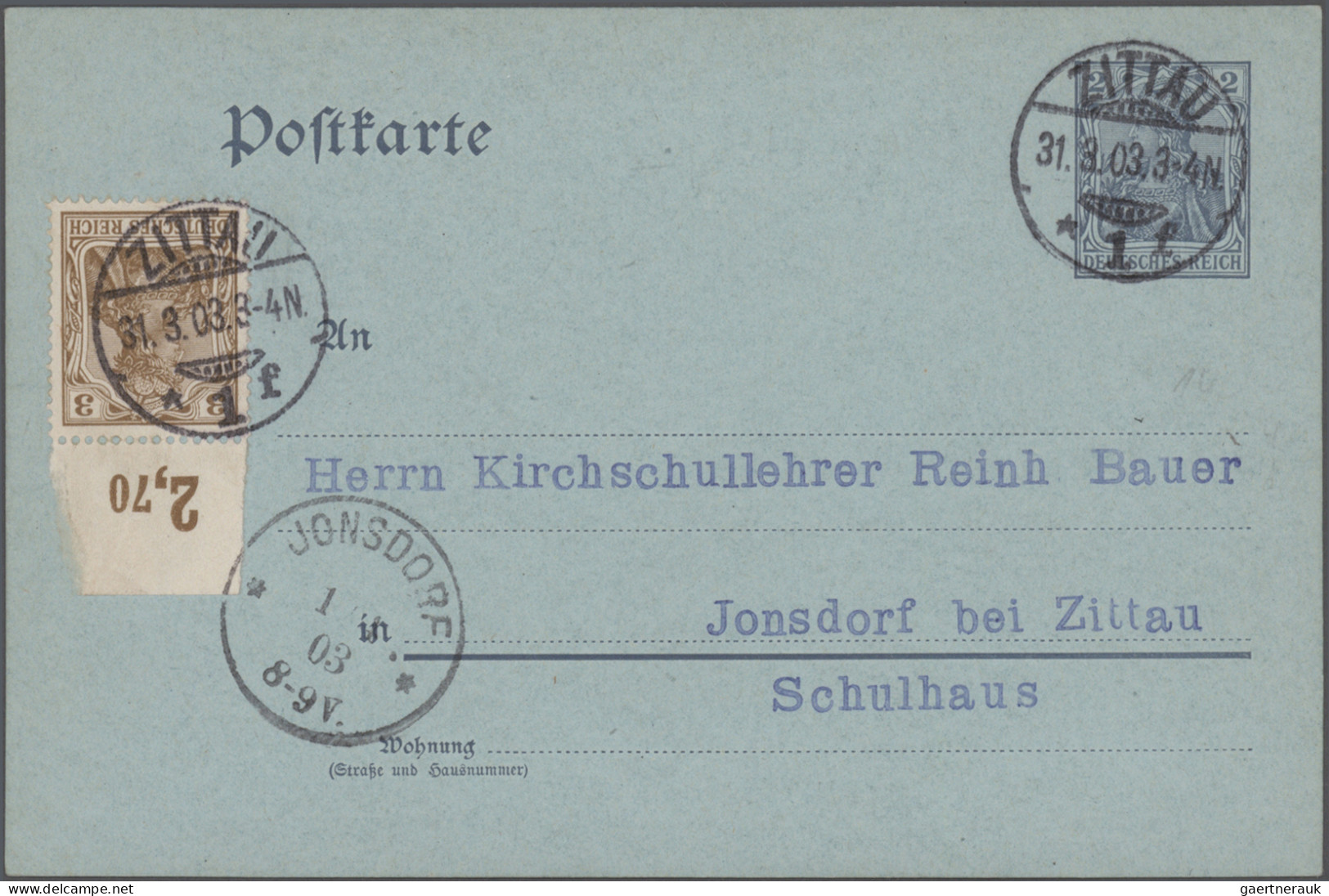 Deutsches Reich - Ganzsachen: 1885/1933, reichhaltiger Bestand von ca. 1.500+ be