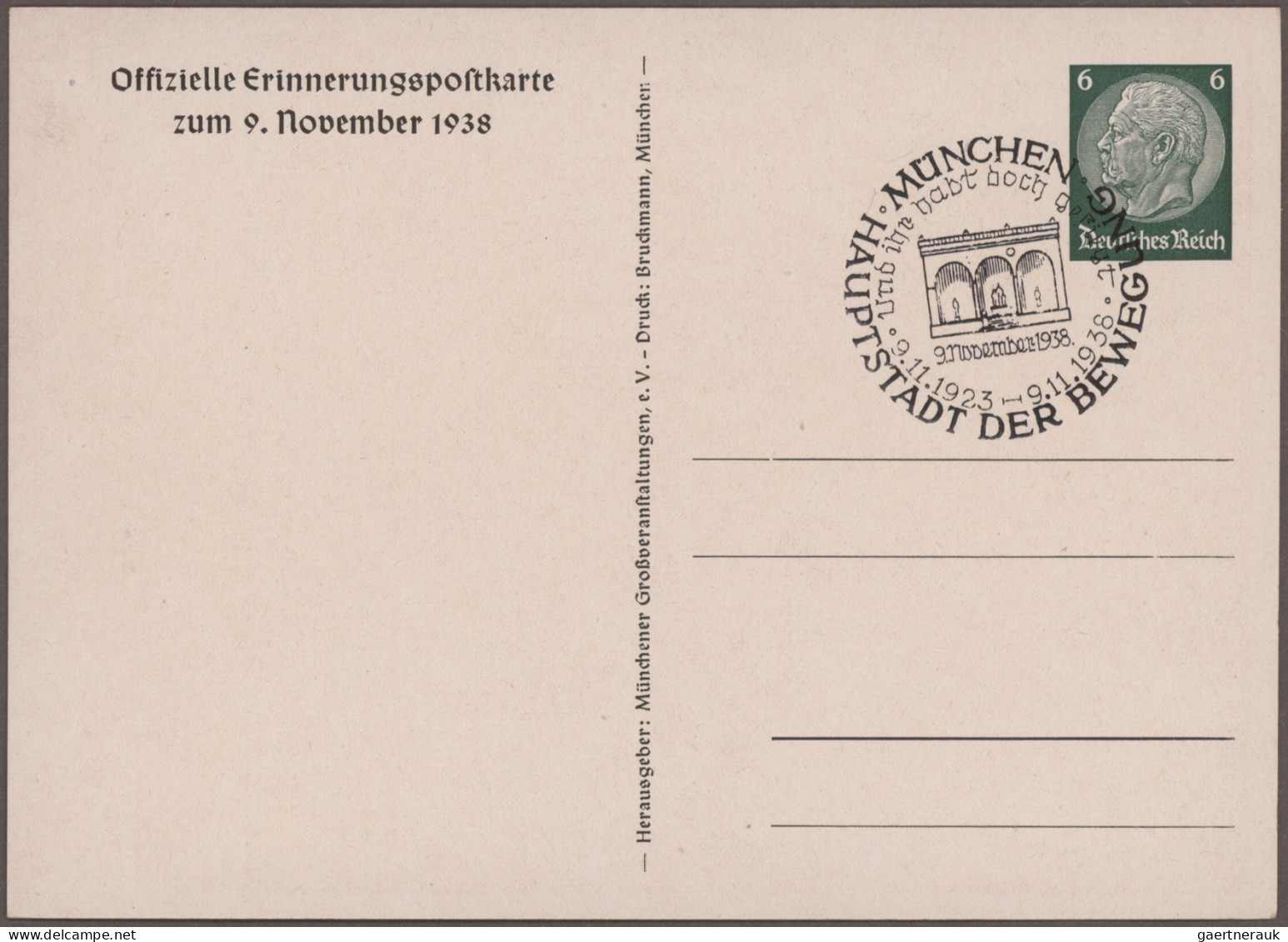 Deutsches Reich - Ganzsachen: 1933/1944, Partie Von Ca. 95 Ungebrauchten/gebrauc - Other & Unclassified