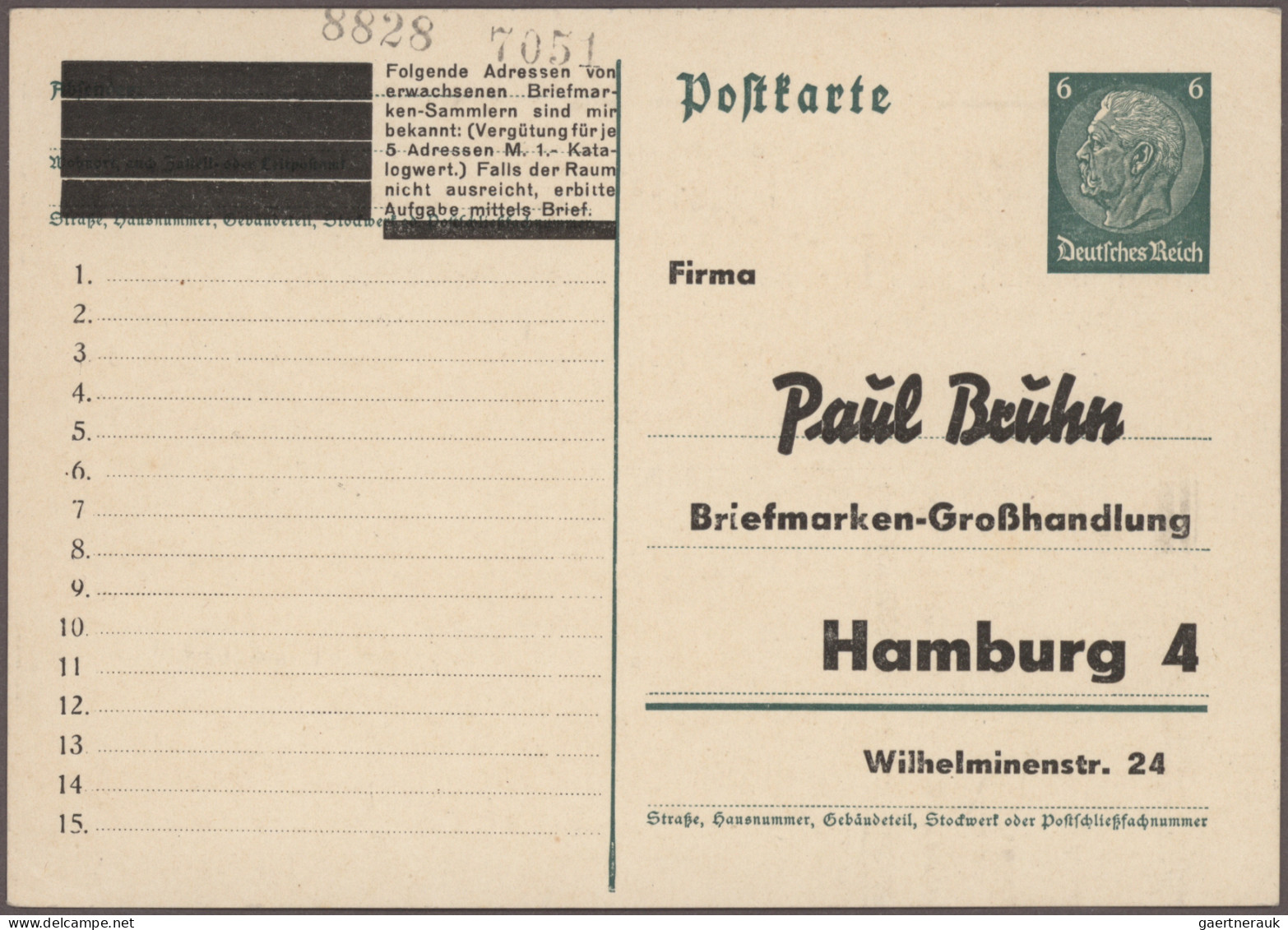 Deutsches Reich - Ganzsachen: 1933/1944, Partie Von Ca. 95 Ungebrauchten/gebrauc - Sonstige & Ohne Zuordnung