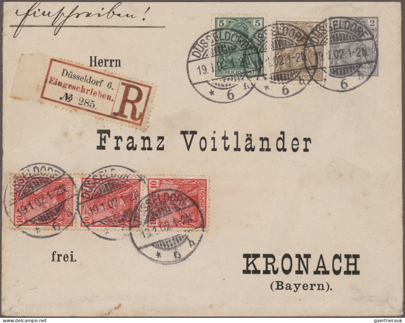 Deutsches Reich - Privatganzsachen: 1900/1916 (ca.), Germania, Sammlung Von 89 P - Autres & Non Classés