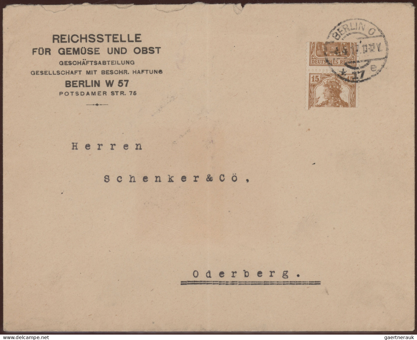 Deutsches Reich - Besonderheiten: 1872/1945 (ca), Halbierungen, Halbierungen, Ha
