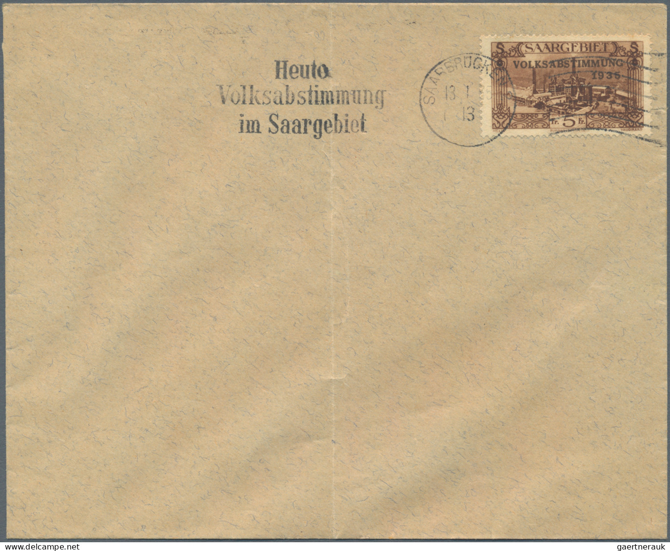 Deutsches Reich - Nebengebiete: 1910/1939 (ca.), Partie Von Ca. 68 Briefen Und K - Collections