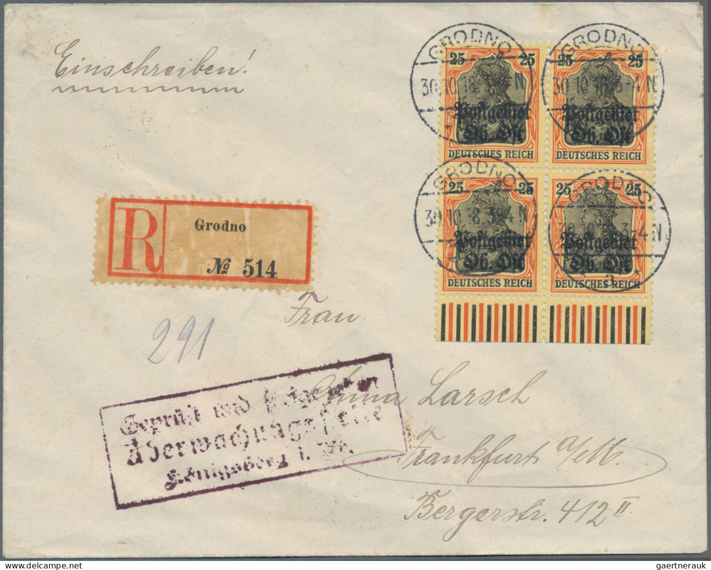 Deutsches Reich - Nebengebiete: 1910/1939 (ca.), Partie Von Ca. 68 Briefen Und K - Verzamelingen