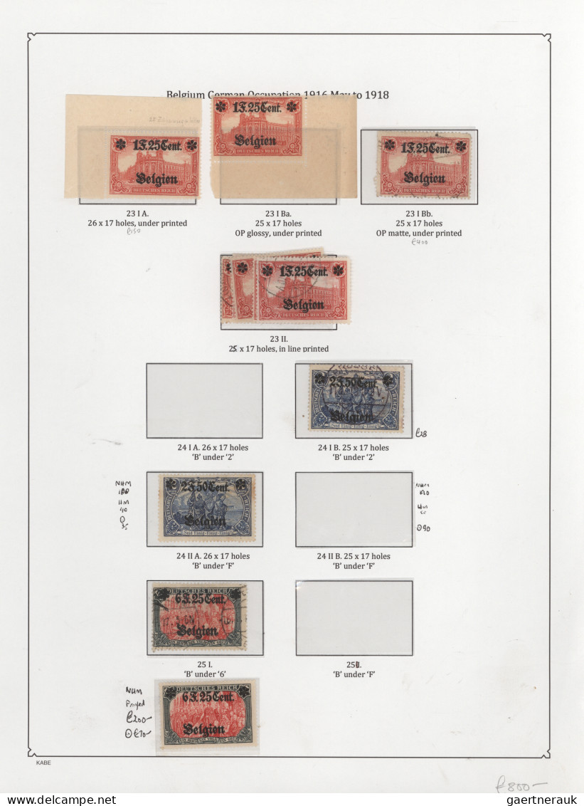 Deutsches Reich - Nebengebiete: 1914/1922, Besetzungen WK I und Abstimmungsgebie