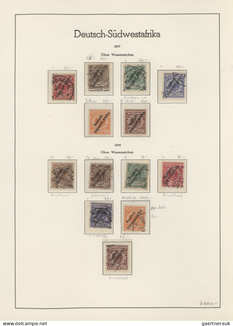 Deutsche Auslandspostämter + Kolonien: 1884-1919 Umfangreiche, ganz überwiegend