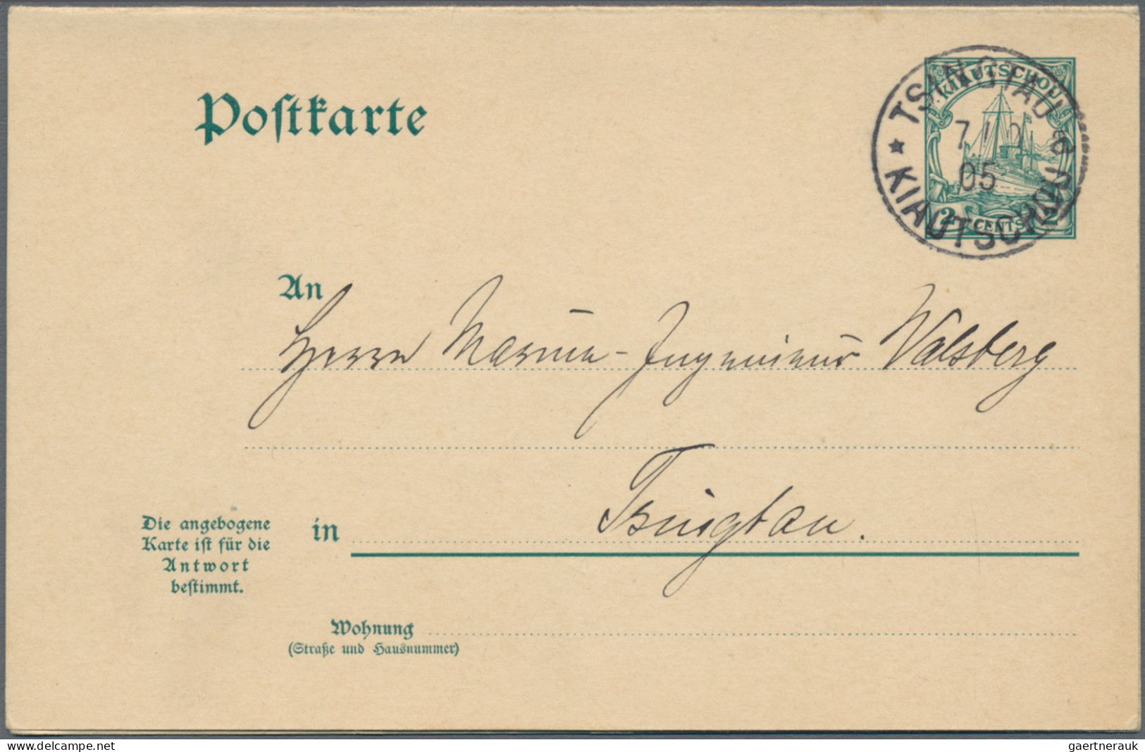 Deutsche Auslandspostämter + Kolonien: 1899/1906, Lot Mit Ca. 30 Belegen Meist G - Otros & Sin Clasificación