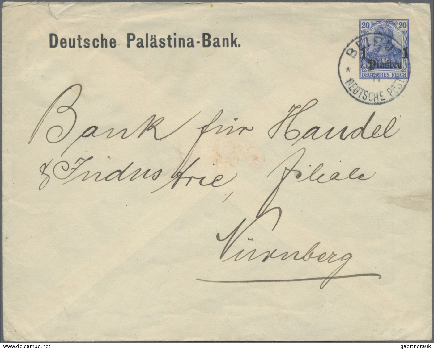 Deutsche Post In Der Türkei - Ganzsachen: 1894/1914, Saubere Partie Von 18 Gebra - Turkey (offices)