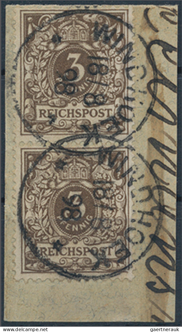 Deutsch-Südwestafrika: 1891-1919 (ca), Umfangreiche Sammlung Im Ringbinder, In B - German South West Africa