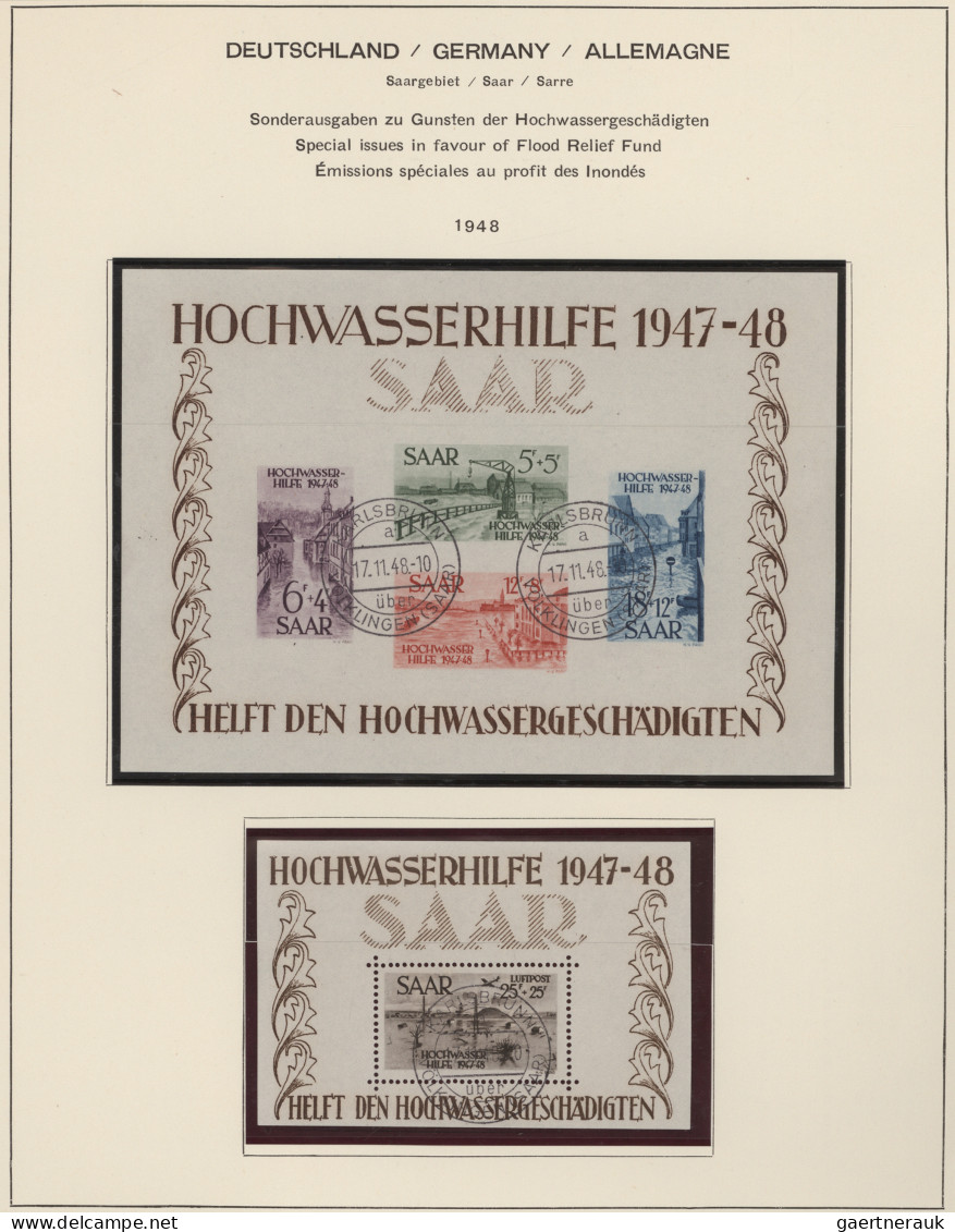 Deutsche Abstimmungsgebiete: Saargebiet: 1920/1959, gehaltvolle und attraktive S