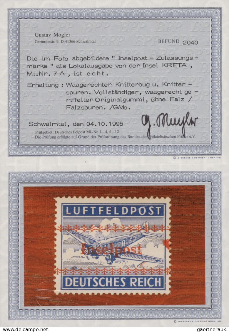 Feldpostmarken: 1942/1945, Postfrische/ungebrauchte Partie Von 16 Marken, Dabei - Autres & Non Classés