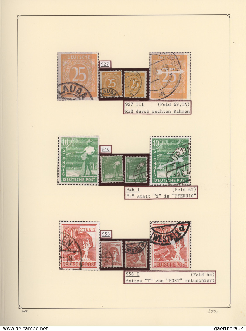 Deutschland Nach 1945: 1945/2000 (ca.), Sammlungstand Von Einigen Hundert Marken - Verzamelingen