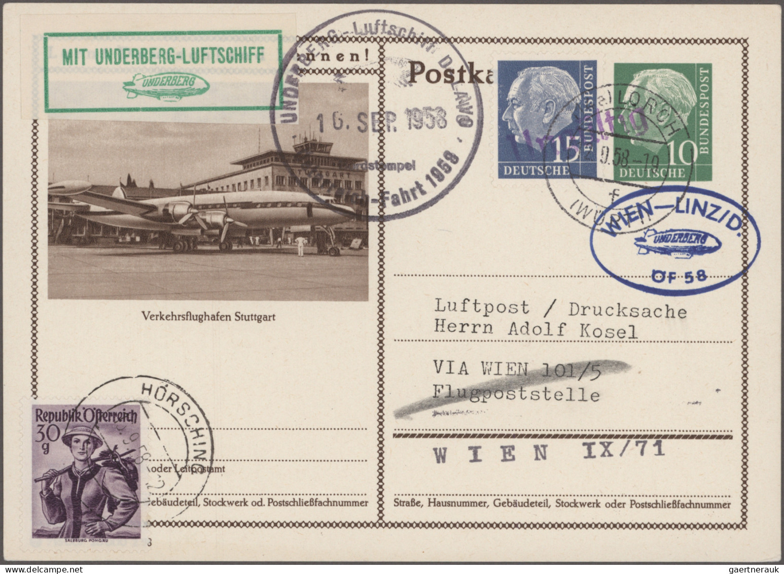 Deutschland Nach 1945: 1945/2011, Sammlung Von über 200 Briefen Und Karten, Dabe - Verzamelingen