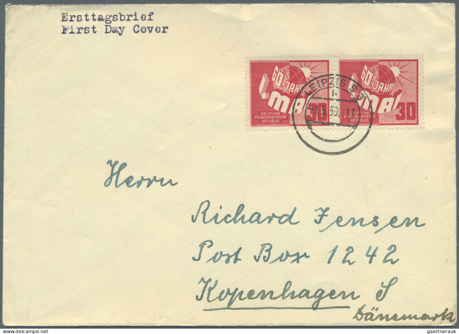 Deutschland Nach 1945: 1945-1960 (ca.): 27 Briefe Und Karten Aus Verschiedenen Z - Colecciones