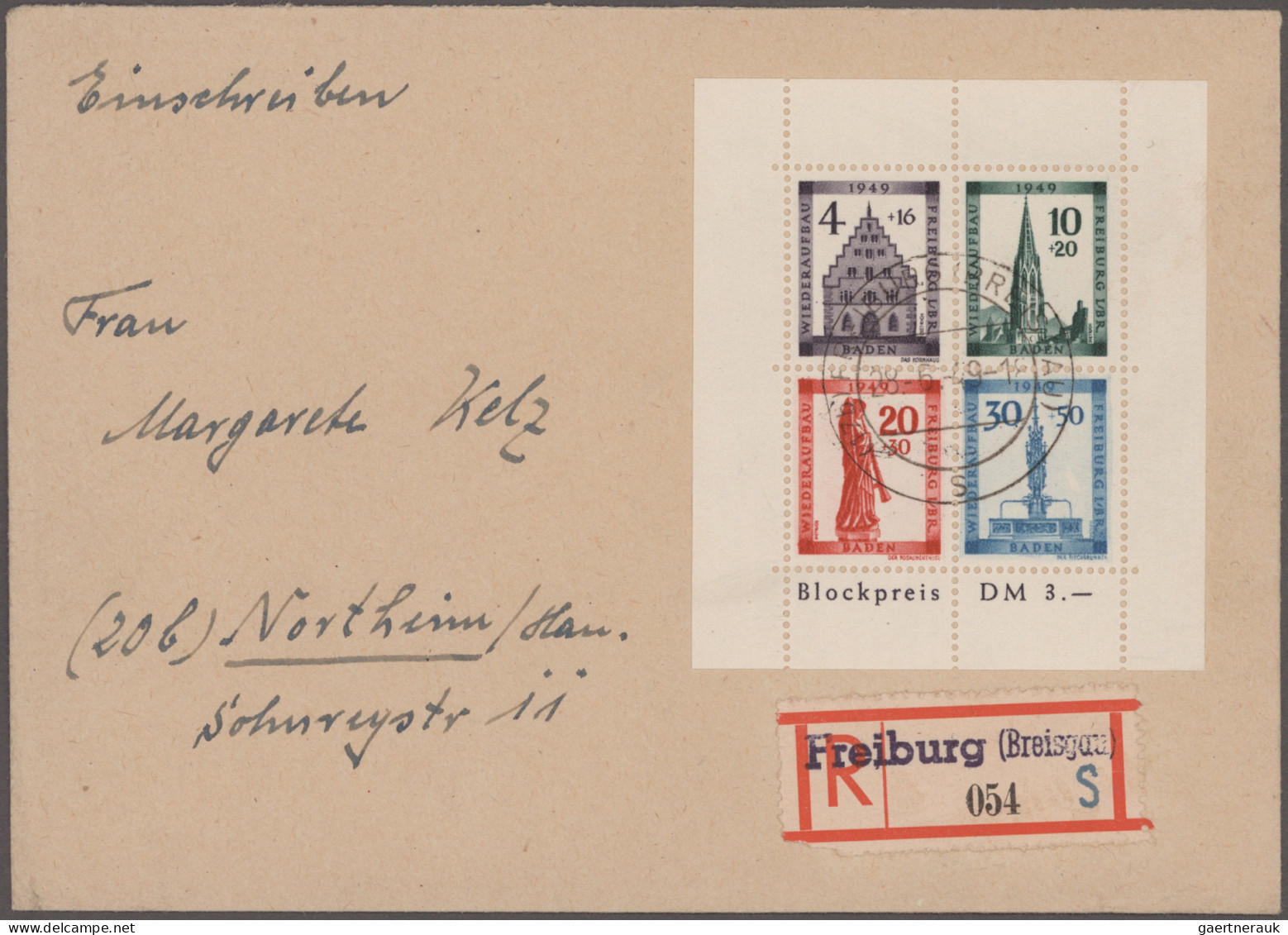 Deutschland Nach 1945: 1946/1980, Schöner Nachlass-Posten Mit Bedarfs- Und Samml - Collections