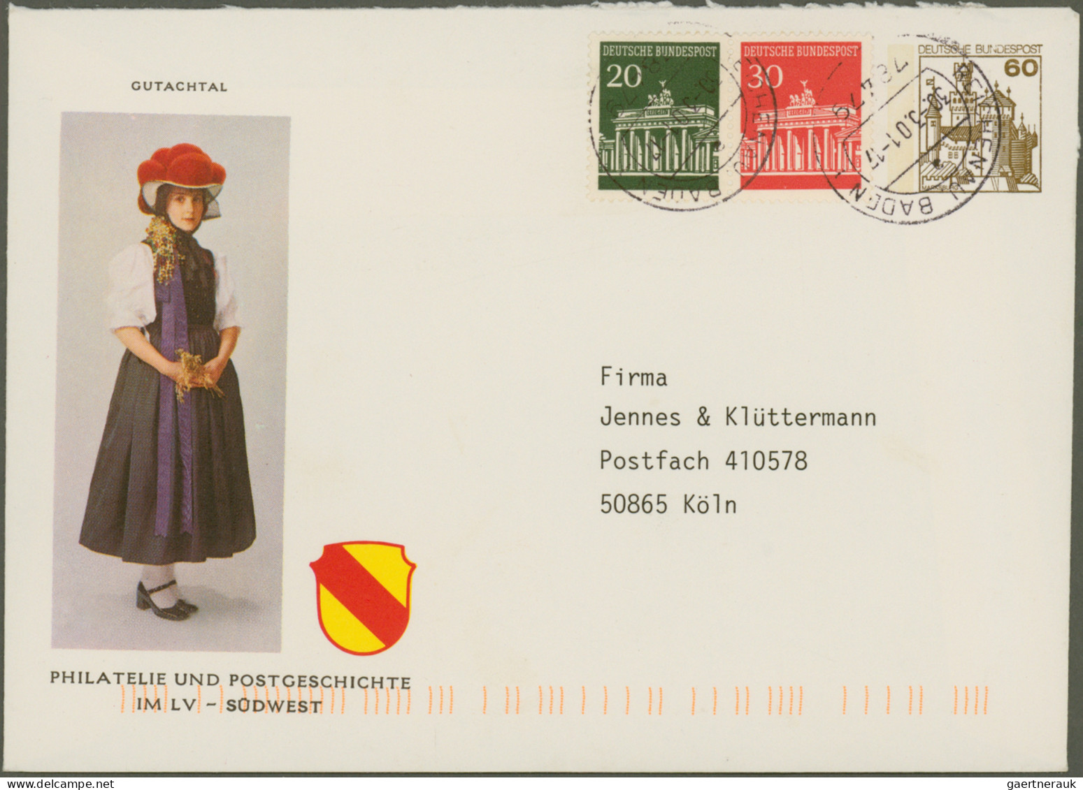 Deutschland Nach 1945: 1946/2002, Saubere Sammlung Von über 90 Bedarfsgebrauchte - Collections