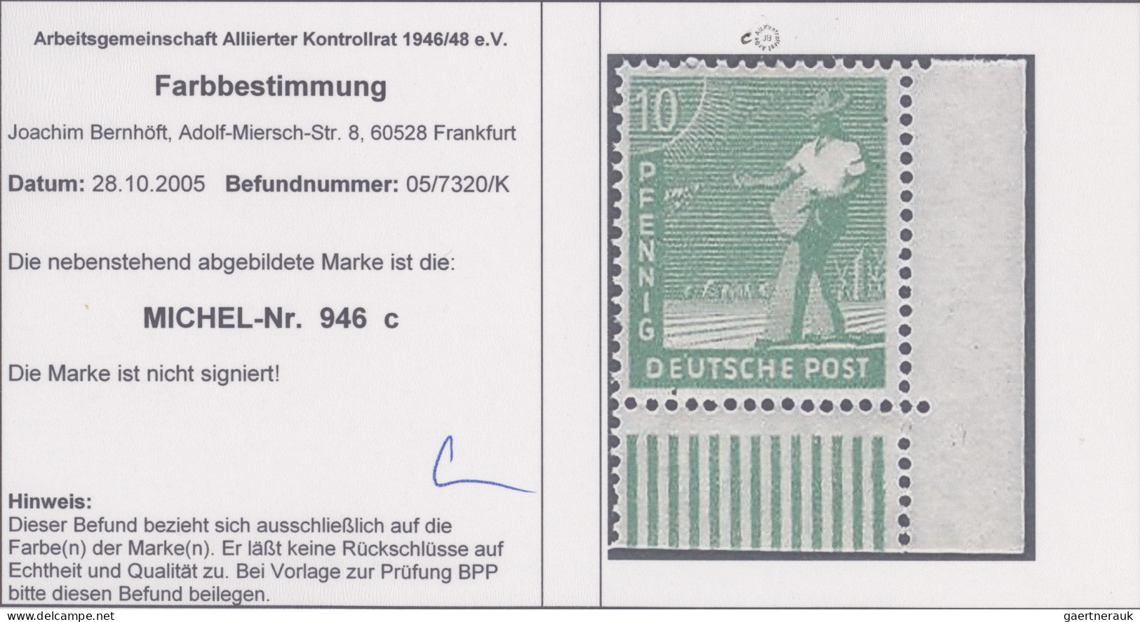 Alliierte Besetzung - Gemeinschaftsausgaben: 1945/1948: Sammlung Von 30 Marken U - Other & Unclassified