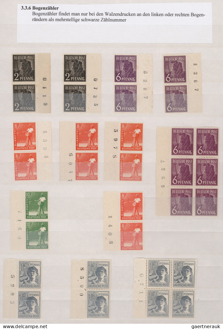 Alliierte Besetzung - Gemeinschaftsausgaben: 1946/1948, Arbeiter-Serie, postfris