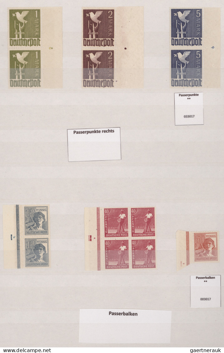 Alliierte Besetzung - Gemeinschaftsausgaben: 1946/1948, Arbeiter-Serie, postfris